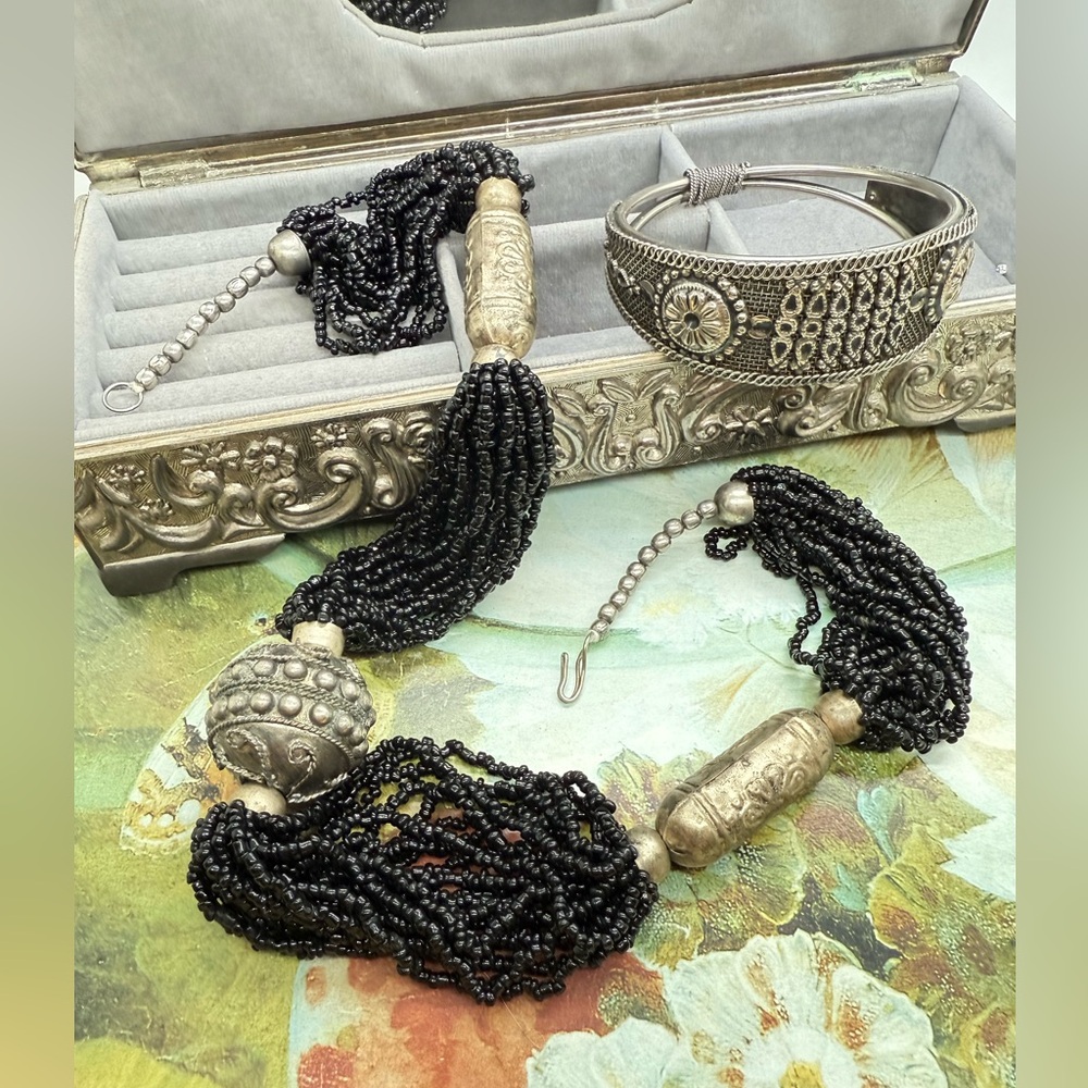 Vintage Bohemian jewelry lot